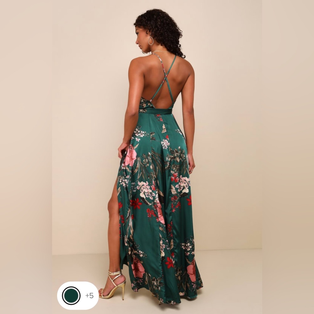 Green Blossom Dress